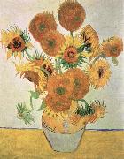 Vincent Van Gogh sun flowers France oil painting artist